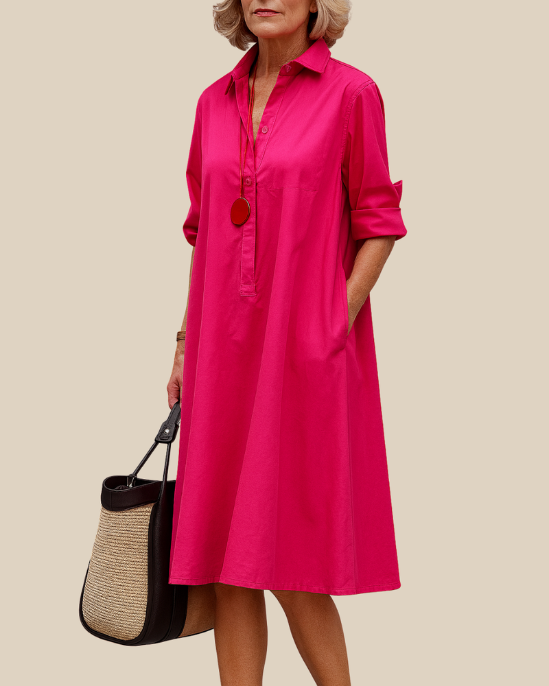 Rosa | Elegantní košilové šaty