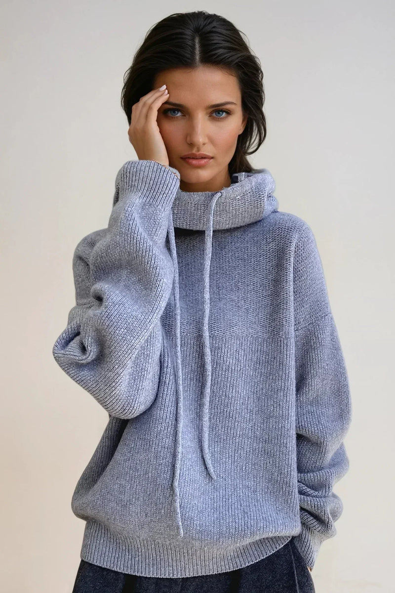 Veronika  | Elegantní pletený svetr s rolákem