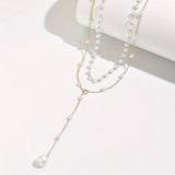 The Graduated Pearl Strand Necklace