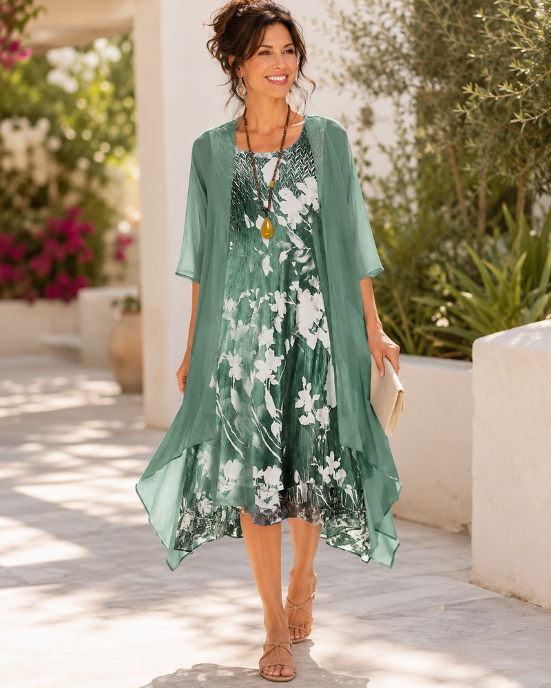 Olivia | Elegantní dvouvrstvé šaty